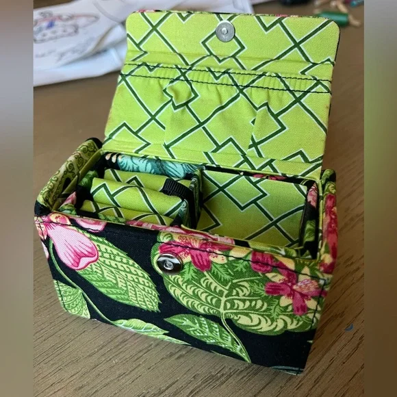 NWT Vera Bradley | Mini Jewelry Box in Botanica (Retired Colorway) - Picture 4 of 5